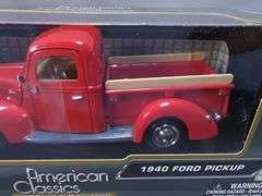Motor Max American Classics 1:24 Scale Diecast Ford Truck and Woody Wagon Set