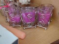Collectible Figurines, Glassware, Luminarc Candle Holders And More