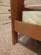 Sealy Posturepedic Full Size Bed with Wood Bed Frame