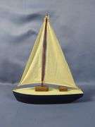 Handcrafted Wooden Model Boat Collection - Sailboats & Rowboats