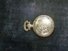 Mens 14k GF Money Clip and Newport Quartz Pocket Watch