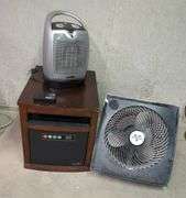 Lasko Heater, Duraflame Heater and Vornado Fan Lot