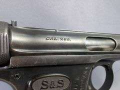 J.P. Shuer & Sohn 1913 7.65mm Pistol SN# 15391, 2 Total Mags