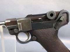 DWM Luger 9mm Para Pistol SN# 2813, 2 Total Mags, In Leather Holster