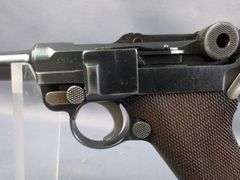 DWM 1916 Luger 9mm Pistol SN# 6833, 2 Total Mags, In Leather Holster On Belt With Imperial German Buckle