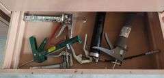 Grease / Caulk Guns, Assorted Styles and Brands