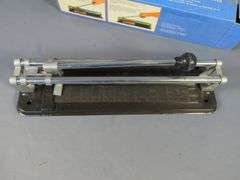 Tile Installation Tools: QEP 12" Tile Cutter, Trowels, and Scrapers