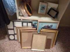 Frames, Albums, Plush Beanie Babies and More, Contents Of Shelves