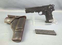 FB Radom Mod 35 9mm Pistol SN# J2871, 2 Total Mags, In Leather Holster