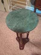 Marble Top Accent Table