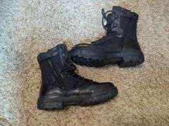 Bates Tactical Sport Side Zip Boots, Size 9