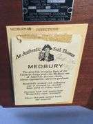 Seth Thomas Tambour Mantel Clock - Medbury 1961 Model