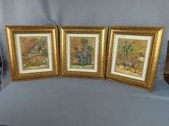 Framed Safari Animal Art Prints