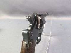 Manufacture d'Armes de Saint-Étienne 1892 Lebel 8mm 6-Shot Revolver SN# L-24113, Dated S 1922, In Leather Holster