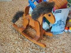 Fisher-Price GeoTrax Grand Central Station and Rocking Horse