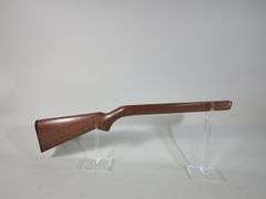Wood Rifle Stock, With Butt Plate Marked VL, 28" Long