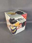 Hamilton Beach Sandwich Maker, Gibson Gracious Dining Tray Set, Braun Hand Blender