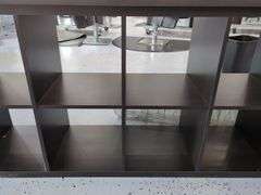 Salon Reception Desk with Storage