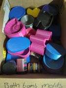 Bath Bomb Making Supplies: Molds, Colorant, and Base