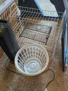 Household Items: Ironing Board, Lasko Heater, Gate, Picture, Laundry Basket & More