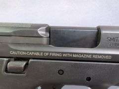 Smith & Wesson M&P10mm M2.0 10mm Auto Pistol SN# NMH2174, 2 Total Mags, Extra Grips, Paperwork, In Box