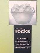 Six Sempre Beve "Salute!" Scented Salt Crystals in Reusable Trays, Various Scents, Qty 6