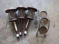 Gardening and Outdoor Items In cluding Solar Lights, Yard Tools, Gloves And More