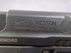 Smith & Wesson M&P10mm M2.0 10mm Auto Pistol SN# NMH2174, 2 Total Mags, Extra Grips, Paperwork, In Box