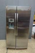 GE Profile Stainless Steel Side-by-Side Refrigerator, Model PSS28KSHECSS