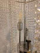 Beaded Waterfall Lamps, Qty 2, 30.75" Tall
