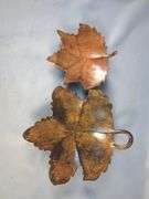 Decorative Leaf Trays and Mirrored Tray Assortment