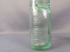 Codd's Patent Marble Soda Bottles, Qty 3