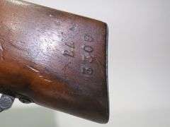 Carcano 1916 Bolt Action Rifle SN# Z9058, No Mag