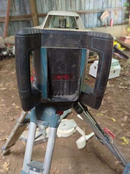 Bosch GRL 500 H Rotary Laser Level with Tripod & Accessories