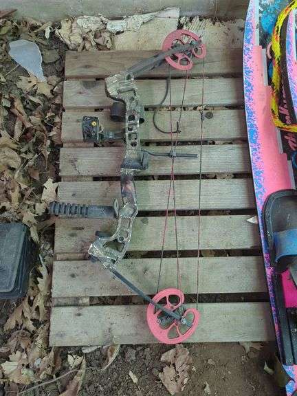 Compound Bow, Water Skis & Rope