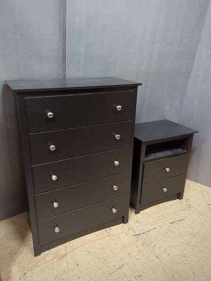 Chest of Drawers And Nightstand