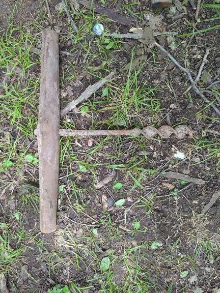 Antique Hand Augers, Qty 2