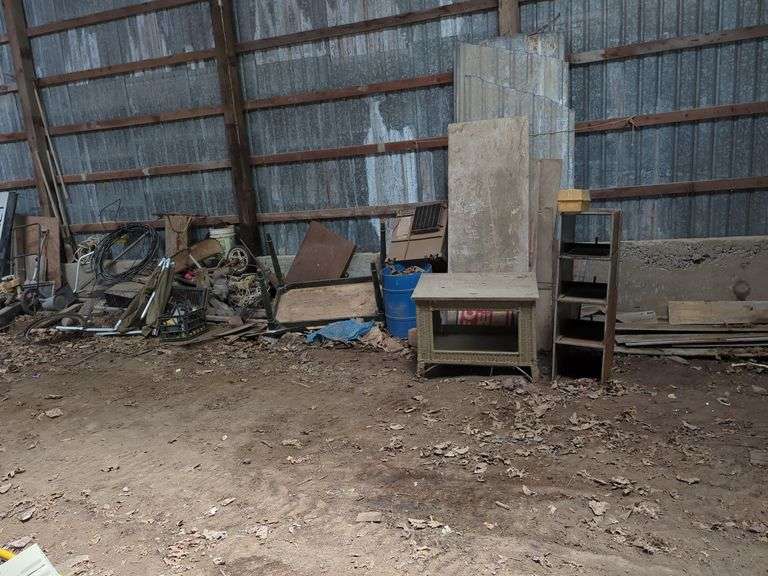Barn Find - Assorted Tools, Furniture, and Building Materials