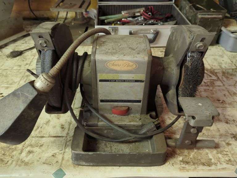 Sears Best 1 HP Bench Grinder