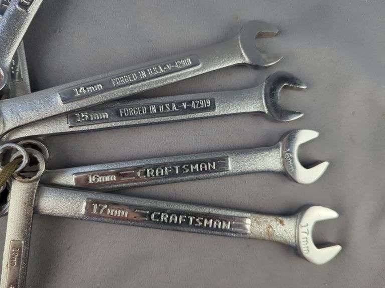 Craftsman Metric Combination Wrenches