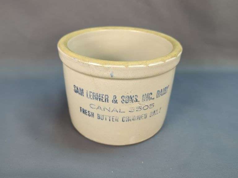 Sam Lerner & Sons Dairy Crock