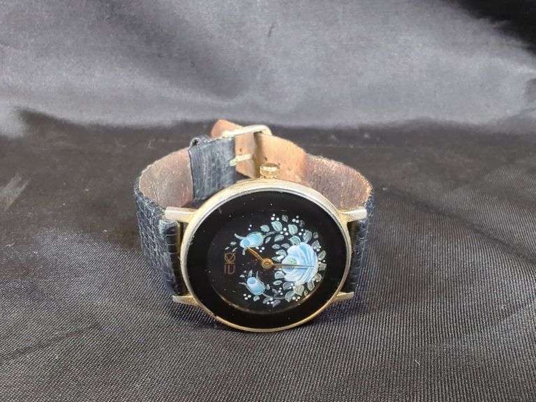 Ladies Vintage Seiko Wrist Watch, And EKO Watch with Leather Band,