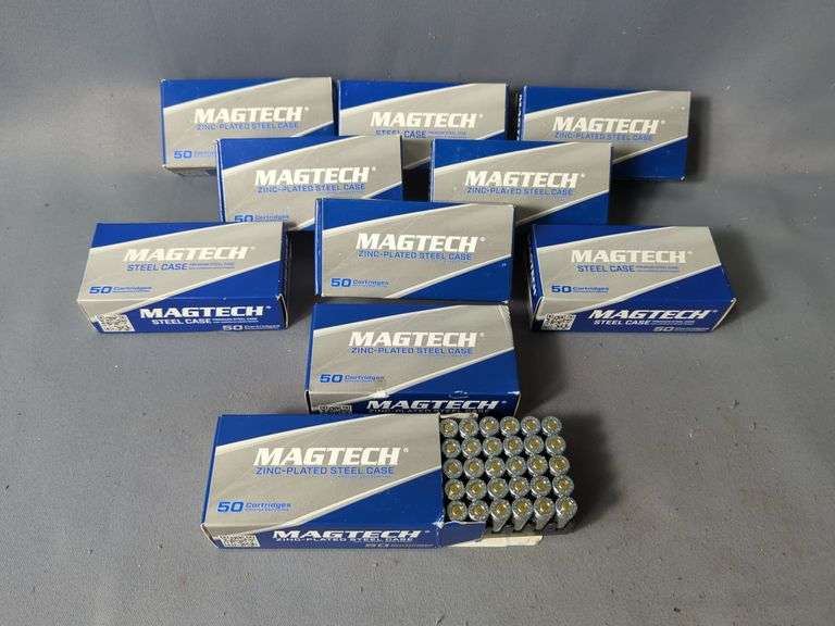 Magtech Steel Case 9mm Luger Ammo, Approx 500 Rds, Local Pickup Only image