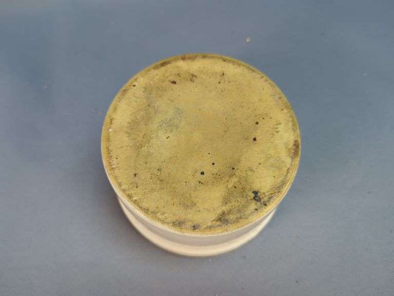Sanitary Dairy Co.'s Creamed Cottage Cheese Stoneware Crock