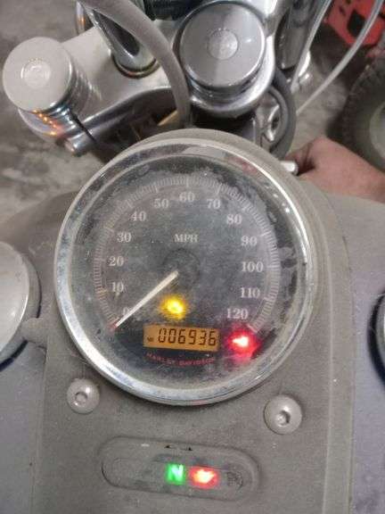 2007  HARLEY-DAVIDSON  FXDB / Dyna Street Bob 2007 Harley Davidson FXDB / Dyna Street Bob Motorcycle, VIN 1HD1GX4127K319408, Mileage Showing On Odometer 6,936, Missouri Title, See Details For Video, THURSDAY Pick Up