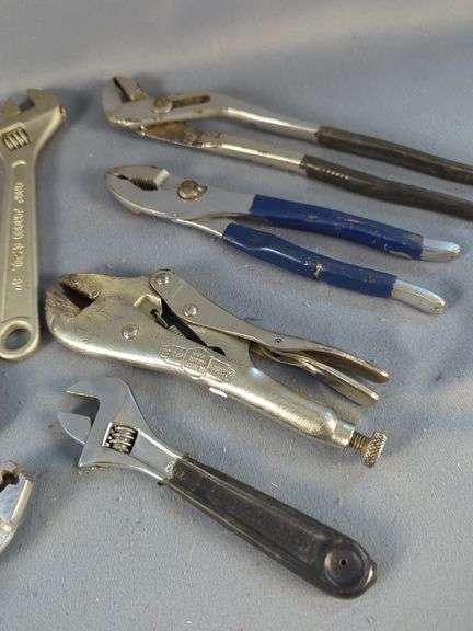 Mixed Lot of Wrenches and Pliers