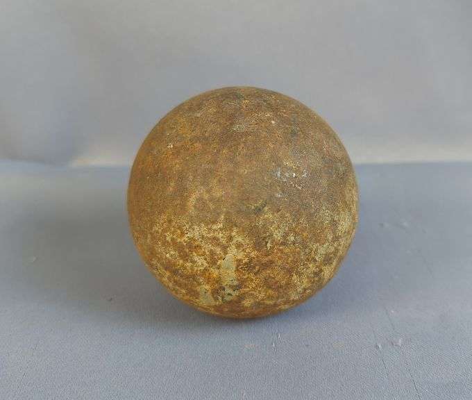 Solid Iron Cannonball