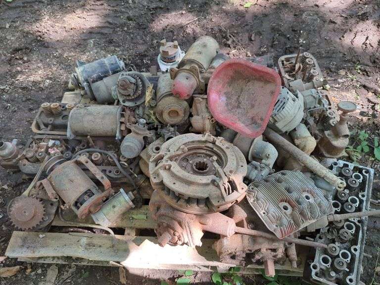 Vehicle and Engine Parts Including Starters, Gears, Clutch Plates And More, Contents Of Pallet, THURSDAY Pick Up