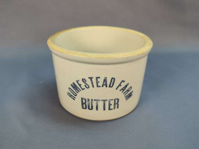 Homestead Farm Butter Stoneware Crock