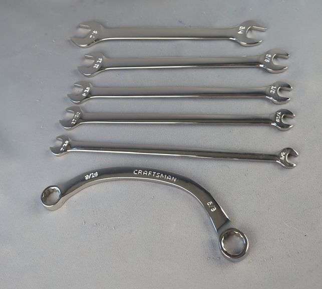 Craftsman Combination Wrenches with Half Moon Wrench